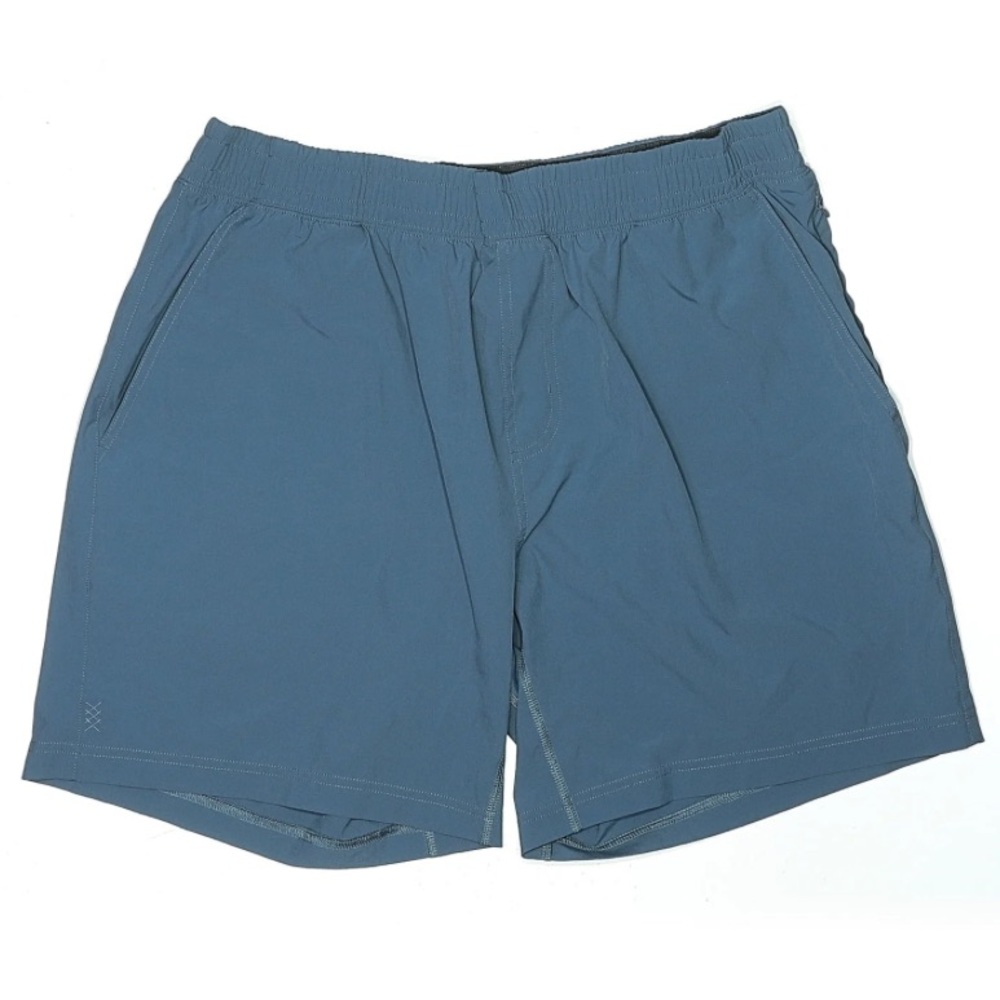 Rhone Shorts Mens Extra Large Blue Running Training Gym Workout Adult